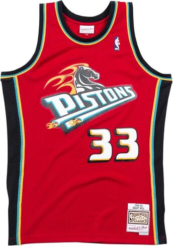 Mitchell & Ness NBA Detroit Pistons Grant Hill 1999 Swingman Alternate Jersey in Saudi Arabia