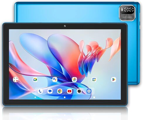 VOLENTEX Tablet 10 Inch 3GB RAM 64GB ROM 512GB Expand Android 12, Tablets PC,Quad Core Processor, WiFi, 10.1'' IPS HD Display, 6000mAh Battery, 2MP+8MP Camera,GMS,Type C,Bluetooth in Kuwait