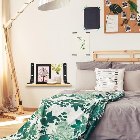 Pinkunn 3 مجموعة أرفف عائمة عميقة 16 عرض × 12 عمق رف خشبي ريفي رف عائم للجدار معلق على الحائط أرفف جدارية عائمة عميقة، أرفف مثبتة على الحائط لغرفة النوم والحمام والمطبخ in Kuwait