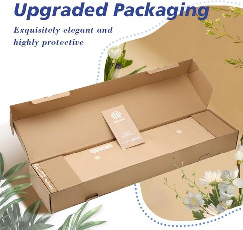 أرفف Habudda العائمة، رف خشبي لتزيين الحائط للحمام وغرفة النوم والمطبخ وغرفة المعيشة، وحدة تخزين معلقة، طويلة جدًا 35.5 بوصة مجموعة من 2، خشبي ريفي باللون الأزرق الداكن in Kuwait