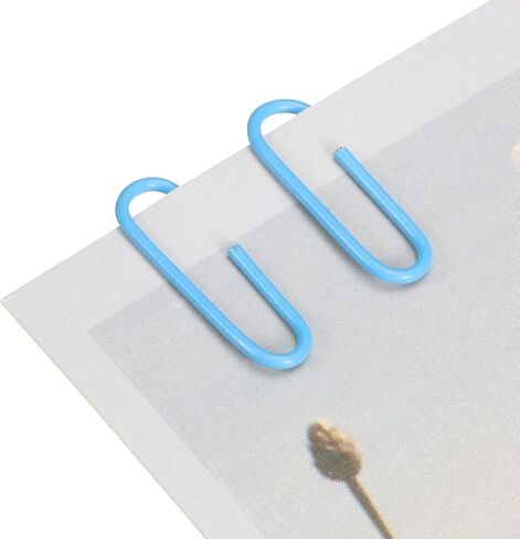 YOKIVE 200 Pcs Paper Clips, Office Clips Smooth Surface with Box | Keep Desk Neat, Great for Office, Art, Home, Daily Use (Yellow, 1.1-Inch) in Kuwait