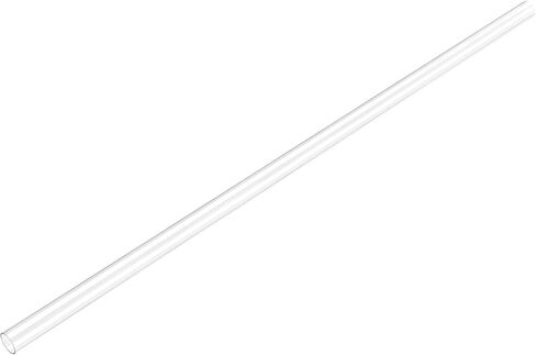uxcell 2pcs Clear Rigid Tubing 4mm(5/32'') ID x 6mm(1/4'') OD x 1.64Ft Length Round Plastic Polycarbonate Tube in Saudi Arabia