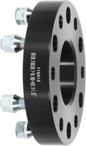 ECCPP 4X 2 inch Hubcentric Wheel Spacers 6 Lug 6x5.5 to 6x5.5 6x139.7mm to 6x139.7mm 78.1 Hub Bore 14x1.5 Fits for Silverado 1500 for Suburban 1500 for Tahoe for Sierra 1500 in Saudi Arabia