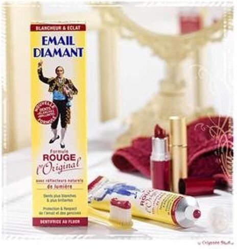 معجون أسنان X3 Email Diamant Cosmetic RED - تركيبة روج أصلية (أنابيب X3) in Saudi Arabia