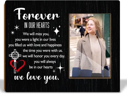 Personalized Memorial Picture Frame, Gift For Women Men, Personalized Memorial Gifts Memorial Plaques Condolence Gift In Memory Of Loved One Sympathy Gift Memorial Gifts Bereavement Gift /10 in Saudi Arabia