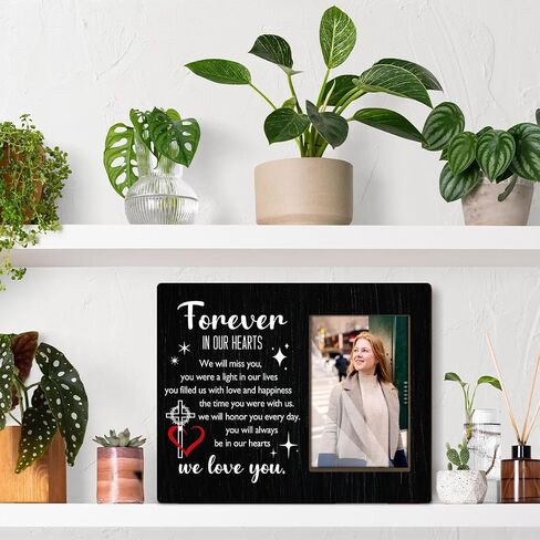 Personalized Memorial Picture Frame, Gift For Women Men, Personalized Memorial Gifts Memorial Plaques Condolence Gift In Memory Of Loved One Sympathy Gift Memorial Gifts Bereavement Gift /10 in Saudi Arabia