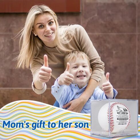 SYNGUCK Birthday Baseball Gifts for Youth, Teenage Boys,Christmas Graduation Baseball Gifts for Grandson from Grandma, Grandpa, Grandparents ，Personalized Baseball Gifts in Saudi Arabia