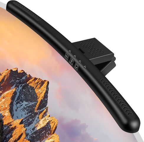 شريط إضاءة شاشة Laliled، مصباح شاشة الكمبيوتر للعناية بالعين، شريط إضاءة شاشة LED عاكس للضوء، شريط إضاءة 3 أوضاع درجة حرارة اللون، مصباح شاشة يعمل باللمس للتحكم باللمس للمكتب/المكتب/المنزل/اللعبة in Saudi Arabia