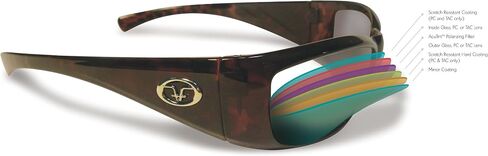 Flying Fisherman Morocco Polarized Sunglasses with AcuTint UV Blocker for Fishing and Outdoor Sports in Kuwait