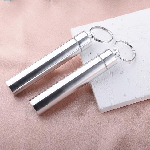 Pill Organizer Travel Small Pill Box Organizer for Purse Pill Holder Keychain Small Metal Pill Cases Organizers for Travel in Saudi Arabia