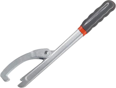 HAUTMEC 3 Way Plumber's Sink Strainer Wrench/Spud Wrench, Fits 1-3/4 inch., 2 inch. and 2-1/2 inch. Nuts， Multifunction Plumbing Wrench PL0037 in Kuwait