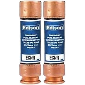 (2 Pack) Compatible Replacement for Littlefuse FLNR-20 - Edison Time Delay Fuse - 20 Amp 250V - RK5 Dual Element c