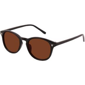Myopia Nearsighted Glasses Stylish Tinted Brown Polarized Sunglasses for Men Women Black or Tortoise Frame (-1.25, Tortoise)
