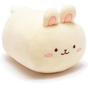 Anirollz Stuffed Animal Plush Toy – 15" Large Plush Doll | Soft, Squishy, Cute, Comfort, Safe | Birthday Gift Pillow with Cute Character Bunny Rabbit Bunniroll