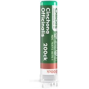 OLLOIS Cinchona Officinalis 200ck Organic, Lactose-Free, Vegan, Homeopathic Medicine, 80 Pellets (Pack of 1)