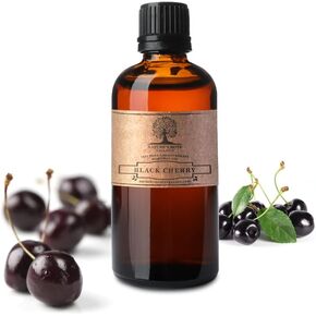 Black Cherry Essential Oil - 100% Pure Aromatherapy Grade Essential Oil by Nature's Note Organics - 0.3 Fl Oz