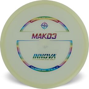 Innova Proto Glow Champion Mako3 – Glow in The Dark Disc Golf Mid-Range Disc