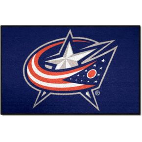 FANMATS 10568 Columbus Blue Jackets Starter Mat Accent Rug - 19in. x 30in. | Sports Fan Home Decor Rug and Tailgating Mat
