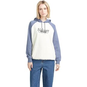 Volcom Women's Truly Stoked Ovesized Bf Hooded Fleece Sweatshirt
