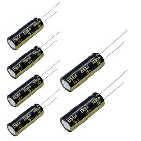 Replacement for 6 pcs Panasonic FM Series Capacitors 16V 3300uf Low ESR Impedance 105°C