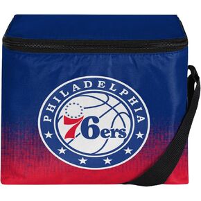 FOCO Philadelphia 76Ers Exclusive Big Logo Stripe 6 Pack Cooler