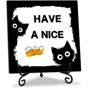 Bathroom Decor Sign Decor Wood Plaque with Support Stand, Bathroom Toilet Restroom Decor, Funny Bathroom Decor for Home Shelf Bathroom Accessories Inspirational Housewarming Gifts -60