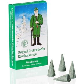 incense candle, forest moss fragrance, 24 pieces