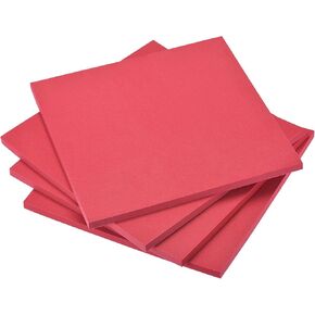 uxcell Red EVA Foam Sheets 10 x 10 Inch 10mm Thickness for Crafts DIY Projects, 4 Pcs