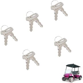 Drive-up Ignition Keys (10 PCS) Fits CLUBCAR EZGO Yamaha Golf carts
