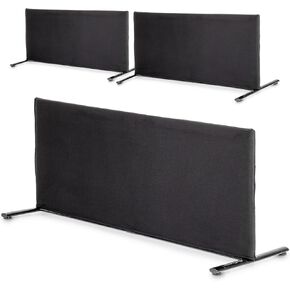 GoSports Pickleball Ball Barrier 3 Pack - Brandable Court Dividers for Pickleball Courts