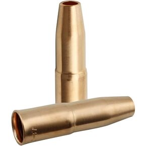 WeldingCity 5-pk Gas Nozzle 22-50 1/2" for Lincoln 200-250 and Tweco Professional #2 MIG Welding Guns (Pack of 5 Nozzles)