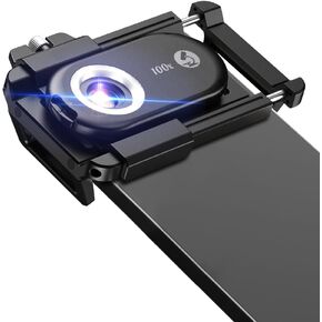 150X Phone Microscope with CPL Lens and LED/UV Light, Universal Clamp for iPhone/Android - Portable Pocket Phone Microscope Lens Attachment