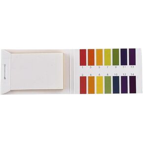 1 Pack Strips Ph 1-14 Litmus Paper Ph Tester Papers Universal Indicator Paper Test for Water Aquarium Use Safety Small in Size,pH Test Strips,Industrial and Scientific,Lab Consumables