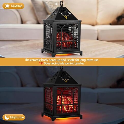 Wax Melt Warmer, 4 in 1wax Melter for Scented Wax, Wax Melt Warmer Electric with Replaceable Wax Melt Warmer Liners, Fireplace Wax Warmer for Home Office Bedroom Aromatherapy Gifts and Decorations in Saudi Arabia