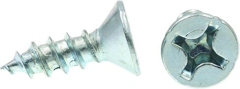 Prime-Line 9036061 Wood Screw, Flat Head Phillips, #12 X 3/4 in, Zinc Plated Steel, Pack of 100 in Saudi Arabia