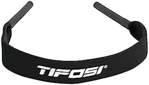 Tifosi Optics Swick Sunglasses Bundle with Case and Eyewear Straps (Crystal Clear/Smoke Yellow Mirror) in Saudi Arabia