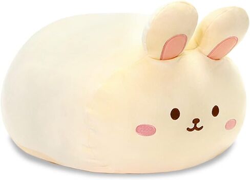Anirollz Stuffed Animal Plush Toy – 15" Large Plush Doll | Soft, Squishy, Cute, Comfort, Safe | Birthday Gift Pillow with Cute Character Bunny Rabbit Bunniroll in Kuwait