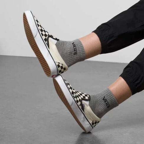 Vans | Women's, Half Crew Socks, 3-Pack (Black/Grey/White, 6.5-10) in Saudi Arabia