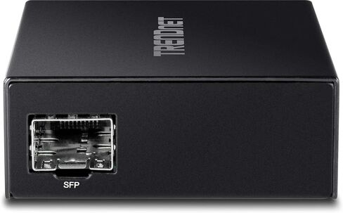 تريند نت محول وسائط فايبر 10GBASE-T الى SFP+ TFC-10GSFP, 1 × منفذ ار جيه 45 10 جيجا 1 × 10 جيجابايت في الثانية SFP+ فتحة SFP+ الى 10G RJ-45، محول طاقة متضمن in Kuwait