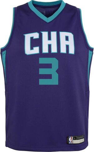Terry Rozier Charlotte Hornets Purple #3 Kids Youth 8-20 Alternate Swingman Jersey in Saudi Arabia