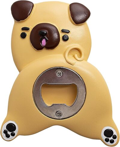 فتاحة زجاجات الصلصال من بيرهيد، فتاحة زجاجات بمؤخرة الكلب، فتاحة زجاجات غريبة الأطوار للحيوانات الأليفة، هدية مضحكة للحيوانات الأليفة للأصدقاء، فتاحة زجاجات الصلصال in Kuwait