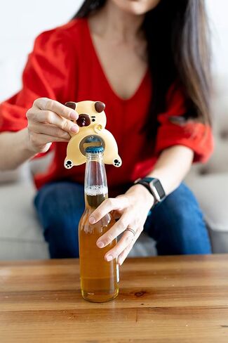 فتاحة زجاجات الصلصال من بيرهيد، فتاحة زجاجات بمؤخرة الكلب، فتاحة زجاجات غريبة الأطوار للحيوانات الأليفة، هدية مضحكة للحيوانات الأليفة للأصدقاء، فتاحة زجاجات الصلصال in Kuwait