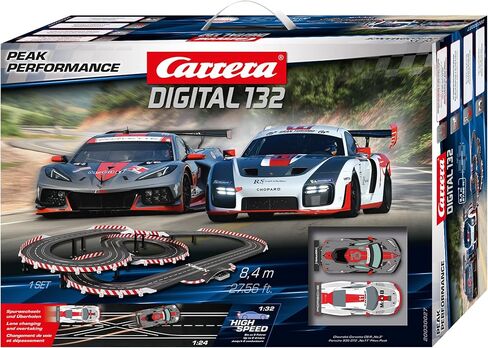 مجموعة مسار سباق السيارات Carrera Digital 132 20030042 NASCAR Daytona Challenge بمقياس 1:32 - تتضمن سيارتين رقميتين بمقياس 1:32 ووحدتي تحكم للسرعة للأعمار من 8 سنوات فما فوق in Saudi Arabia