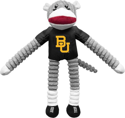 Littlearth Unisex-Adult NCAA Arizona Wildcats Sock Monkey and Flying Disc Pet Toy Combo Set, Team Color, One Size in Saudi Arabia