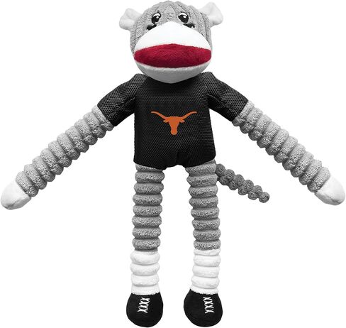 مجموعة ألعاب الحيوانات الأليفة من Littlearth للبالغين من الجنسين NCAA Arizona Wildcats Sock Monkey والقرص الطائر، لون الفريق، مقاس واحد in Kuwait