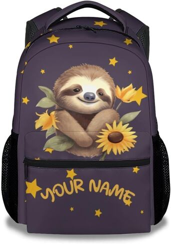 Sloth Backpack with Lunch Box for Girls, Set of 3 School Backpacks Matching Combo, Cute Bookbag and Pencil Case Bundle in Saudi Arabia