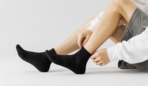 Ankle Compression Socks for Men and Women, Low Cut Running Socks with Athletic Socks Cushion Support in Saudi Arabia