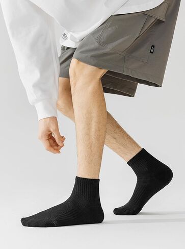 Ankle Compression Socks for Men and Women, Low Cut Running Socks with Athletic Socks Cushion Support in Saudi Arabia