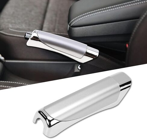 غطاء فرامل اليد للسيارة، غطاء فرامل الانتظار، غطاء فرامل اليد ABS، غطاء مزخرف لفرامل اليد، ملحقات داخلية للسيارات متوافقة مع معظم المركبات (ألياف الكربون الأسود) in Kuwait