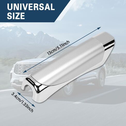 غطاء فرامل اليد للسيارة، غطاء فرامل الانتظار، غطاء فرامل اليد ABS، غطاء مزخرف لفرامل اليد، ملحقات داخلية للسيارات متوافقة مع معظم المركبات (ألياف الكربون الأسود) in Kuwait